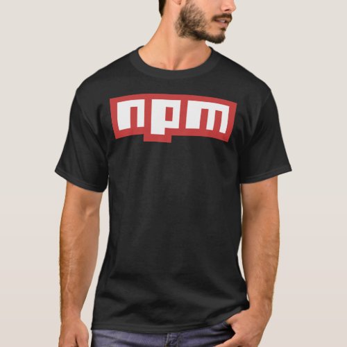 BEST SELLER _ NPM Logo Merchandize Essential T_Shi T_Shirt