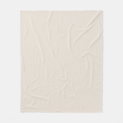 Best Seller Off White Cream Ivory Solid Color Fleece Blanket