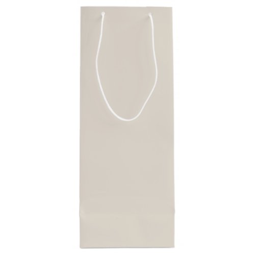 Best Seller Off White Cream Ivory Solid Color Wine Gift Bag