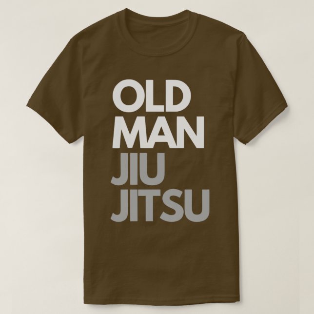BEST SELLER Old Man Jiu Jitsu Merchandise T-Shirt (Design Front)