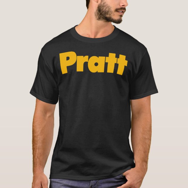 BEST SELLER - Pratt Institute Logo Merchandize Ess T-Shirt (Front)
