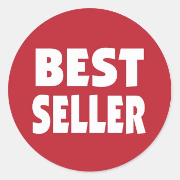 Best Seller Sticker by SayWhatYouLike at Zazzle