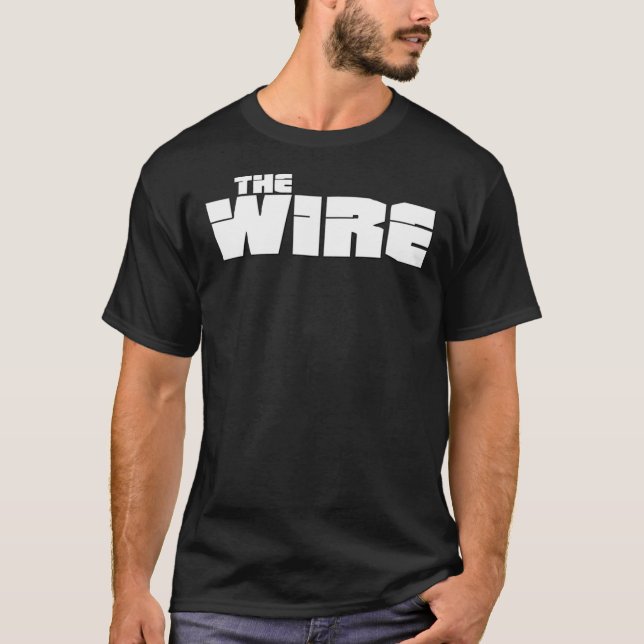 BEST SELLER - The Wire Logo Merchandise Essential  T-Shirt (Front)