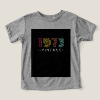 Best-Selling 1973 Vintage T-Shirt – Retro Style Cl Toddler T-shirt