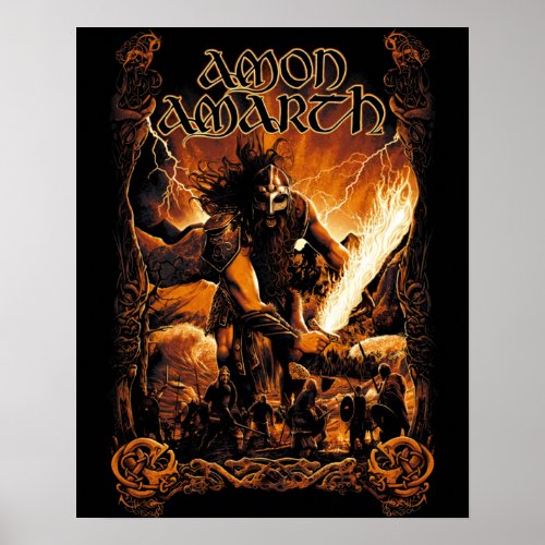 Best Selling Amon Amarth In Concert Poster