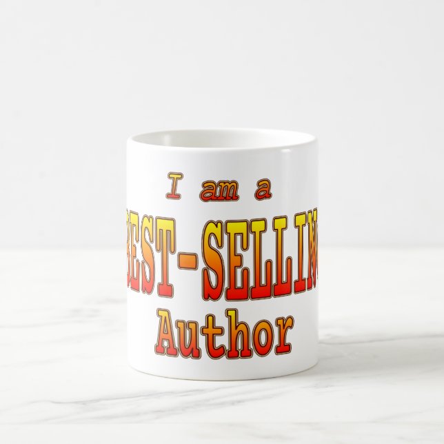 Best-selling Author Coffee Mug (Center)