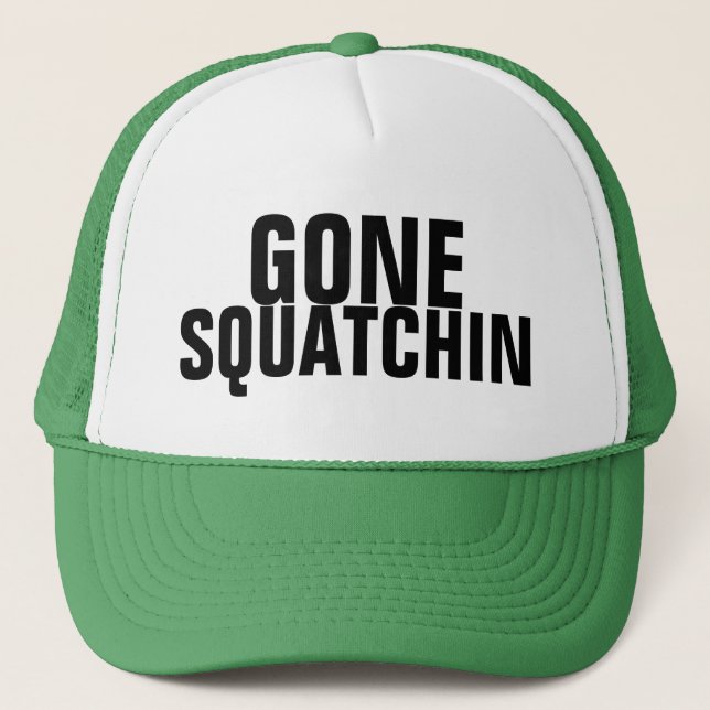 Best Selling Bobo's GONE SQUATCHIN Hat (Low Price) (Front)