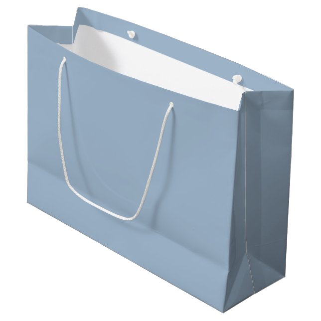 Best selling Clean in Blue  Large Gift Bag (Front Angled)