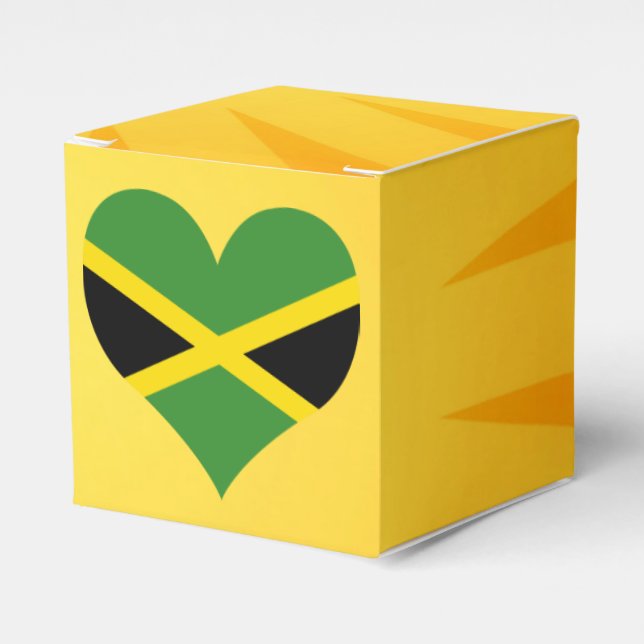 Best Selling Cute Jamaica Favor Boxes (Front Side)