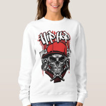 Best Selling design of skull hiphop sweat shirt