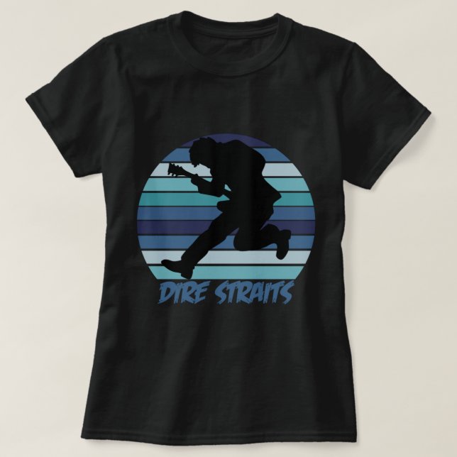 Best Selling Fashion Rock  Music Band Black And Wh T-Shirt (Design Front)
