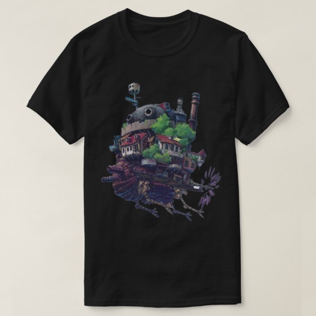 Best Selling Howl_s Moving Castle T-Shirt (Design Front)