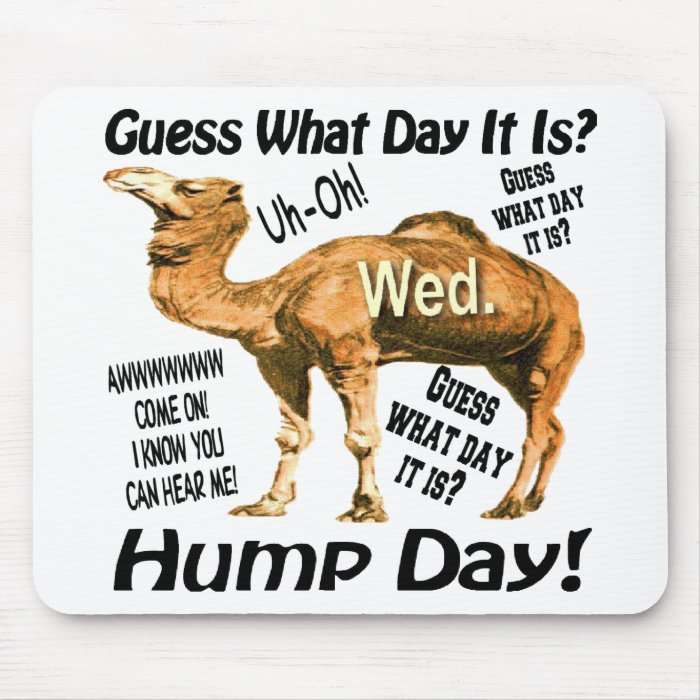 Best Selling Hump Day Camel Mousepad