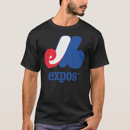 Best Selling Montreal Expos Logo Merchandise Essen T_Shirt