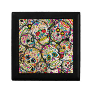 Best Selling Sugar Skull Pattern Gift Box
