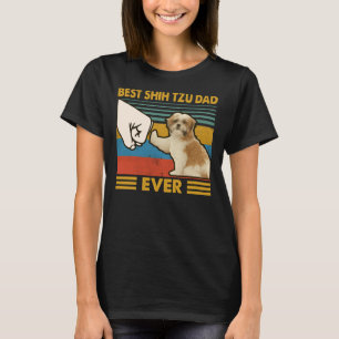 Best Shih Tzu Dad Ever T-Shirt