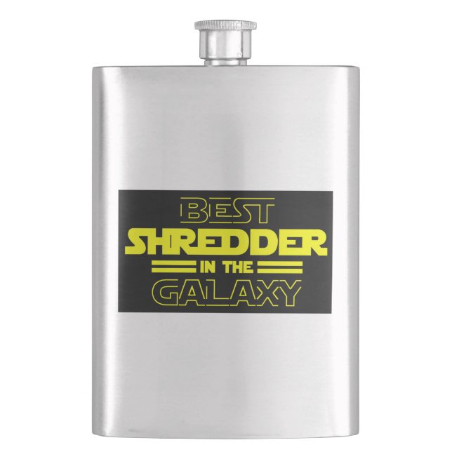 Best Shredder In The Galaxy Flask (Front)