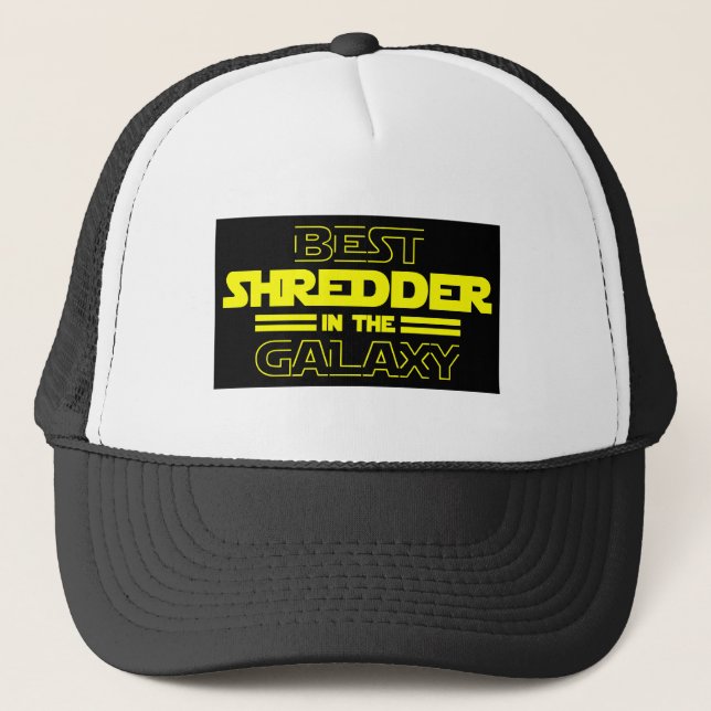 Best Shredder In The Galaxy Trucker Hat (Front)