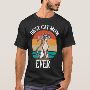 Best Siamese Cat Mom Ever  Cat T-Shirt