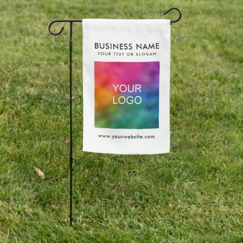 Best Simple Template QR Code Business Logo Text Garden Flag