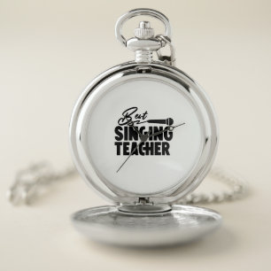 Best Singing Teacher Pocket Watch