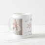 Best Sister Ever | Two Photo Rose Gold Snowflake Coffee Mug