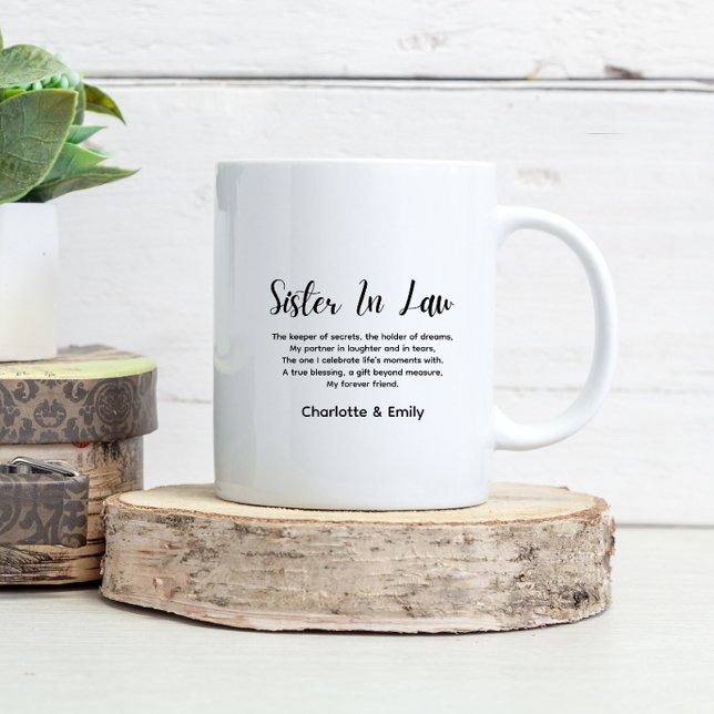 Best Sister-in-Law Ever Personalized  Coffee Mug (Creator Uploaded)