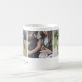 Best Sister | Modern Minimal 3 Photo Coffee Mug (Center)