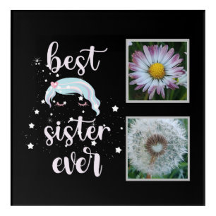 Best Sister Photo Template Acrylic Print