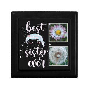 Best Sister Photo Template Gift Box