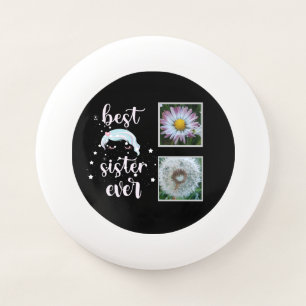 Best Sister Photo Template Wham-O Frisbee