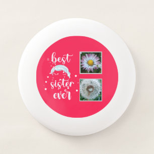 Best Sister Photo Template Wham-O Frisbee