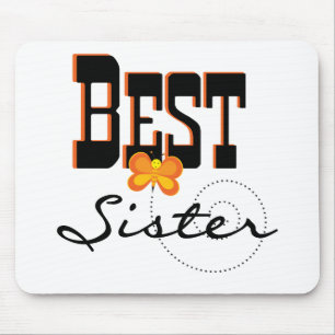 Best Sister T-shirts and Gifts Mouse Pad