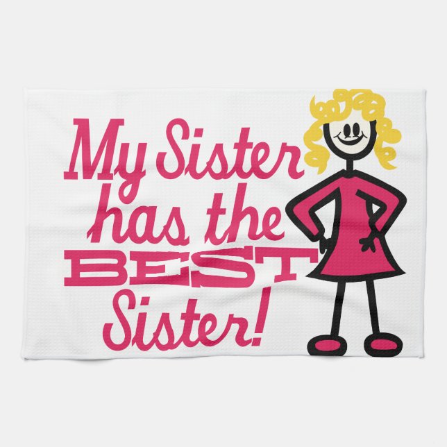 Best Sister Towel (Horizontal)