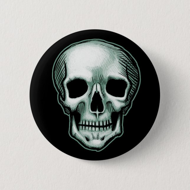 Best Skull in The World, EVER! Button (Front)