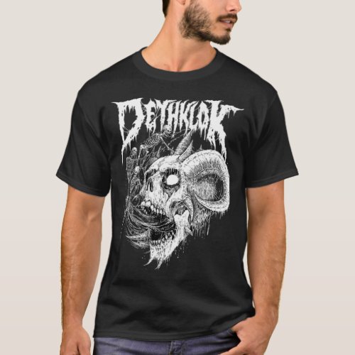 best skull logo rock band dethklok mestikoemelu Cl T_Shirt