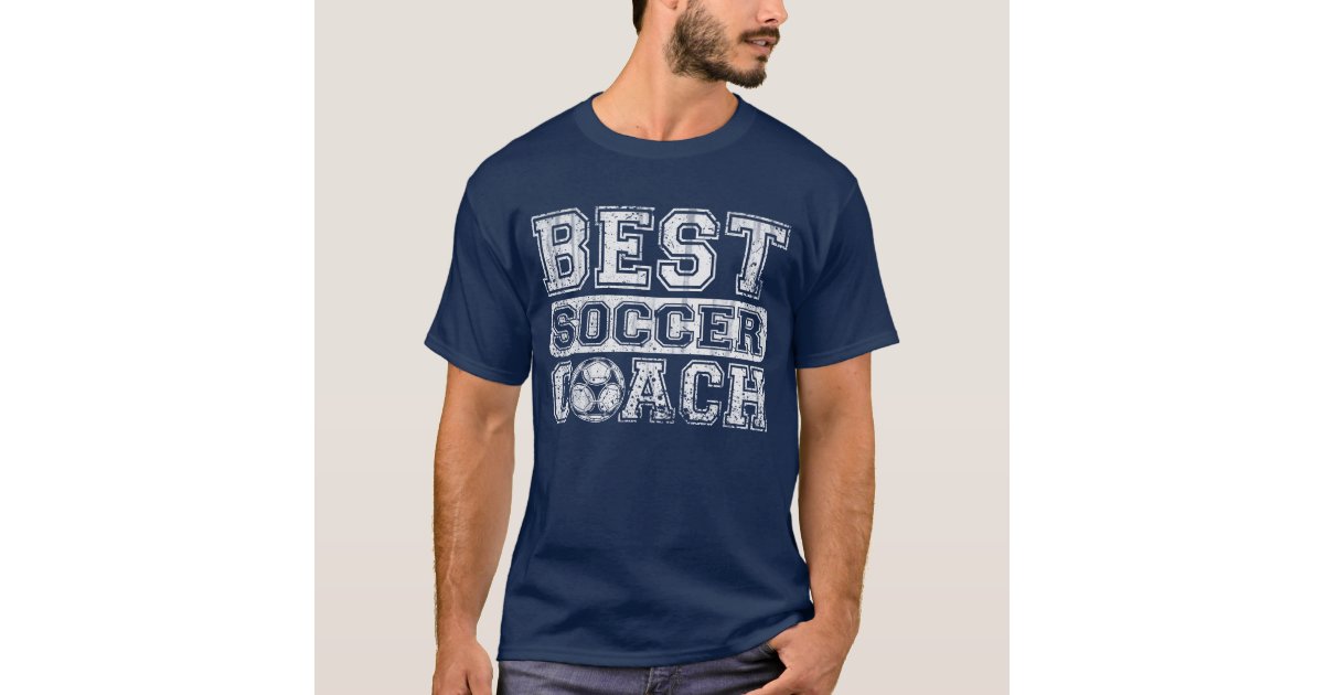 Best Soccer Coach T-Shirt | Zazzle