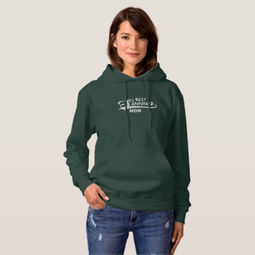 Best Soccer Mom Personalize Hoodie