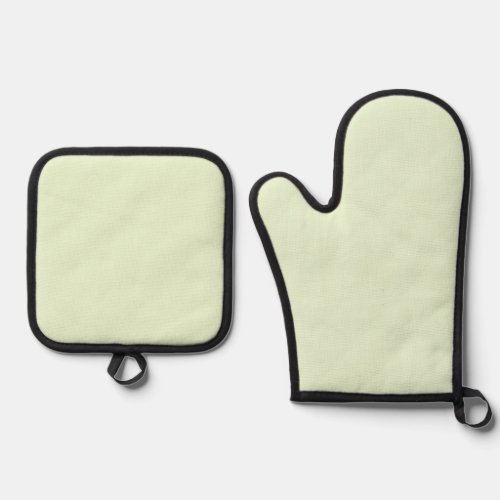 Best Solid Color Silver Quilted Heat Protection  Oven Mitt  Pot Holder Set