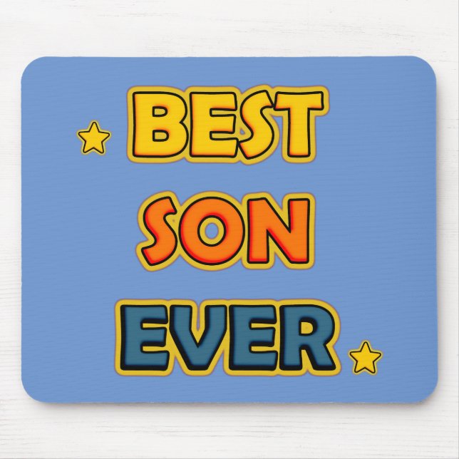 Best Son Ever Mouse Pad (Front)