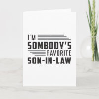 Best Son In Law Son Proud Awesome Funny Gift