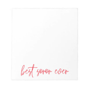 Best Soror Ever Delta Sorority Gifts Notepad