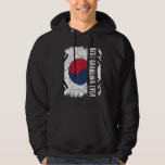 Best South Korean Grandma Ever South Korea Flag Mo Hoodie