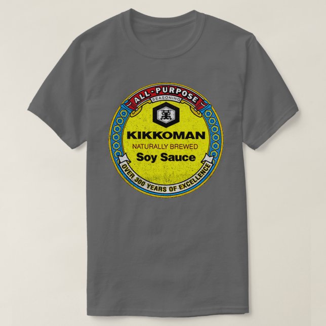 Best Soy Sauce Worn T-Shirt (Design Front)