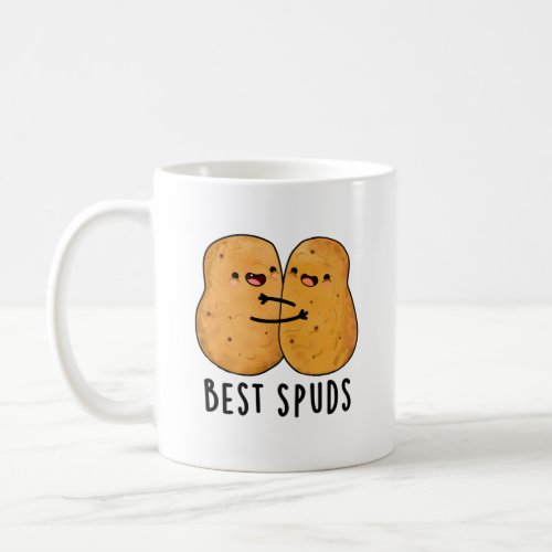 Best Spuds Funny Best Buddies Potato Pun Coffee Mug