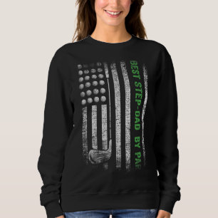 Best Step Dad By Par Father's Day Gifts Golf Lover Sweatshirt