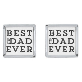 Best Step Dad Ever Cufflinks