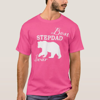 Best Stepdad Bear  T-Shirt