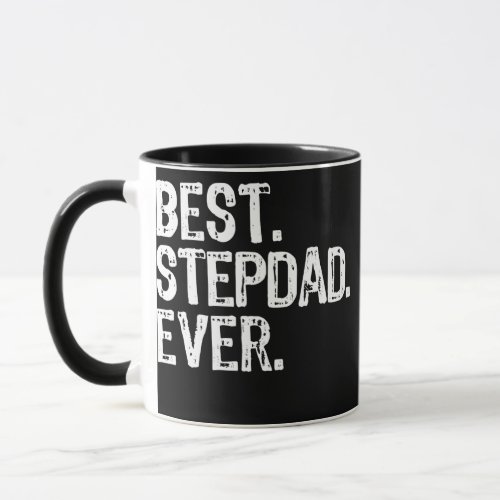 Best Stepdad Ever Fathers Day Gift for Men from Mug