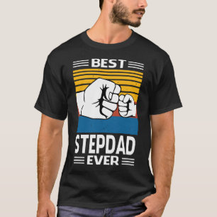 Best STEPDAD Ever Vintage Father's Day T-Shirt